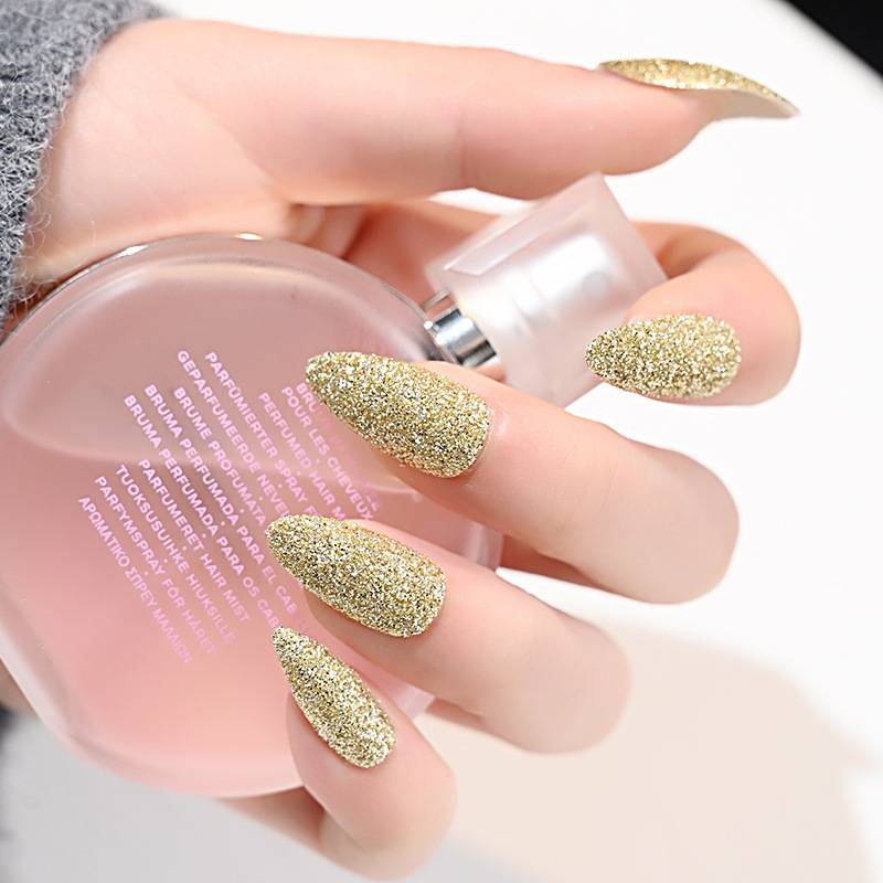 Rtificial Nail Detachable Ballerina Coffin False Nails Gradient Natural Press On Press On Nails